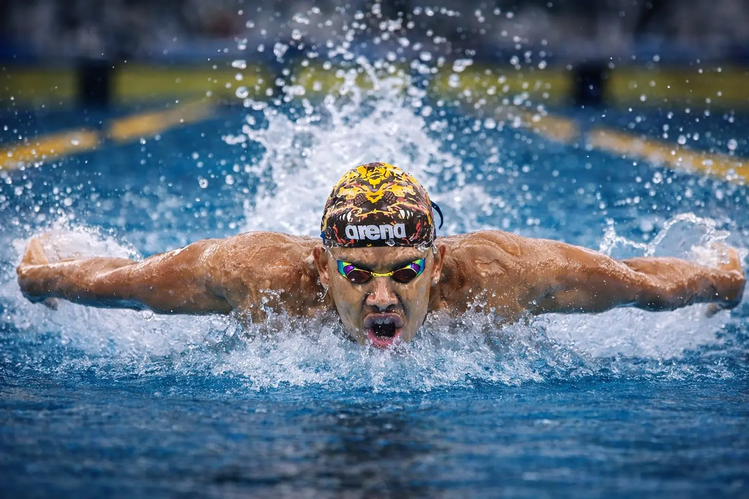 Sirish Gurung butterfly stroke